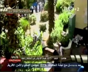 شاهد عيان من داخل اعتصام رابعه العدوية وكلام خطير جدا عن قيادات الاخوان