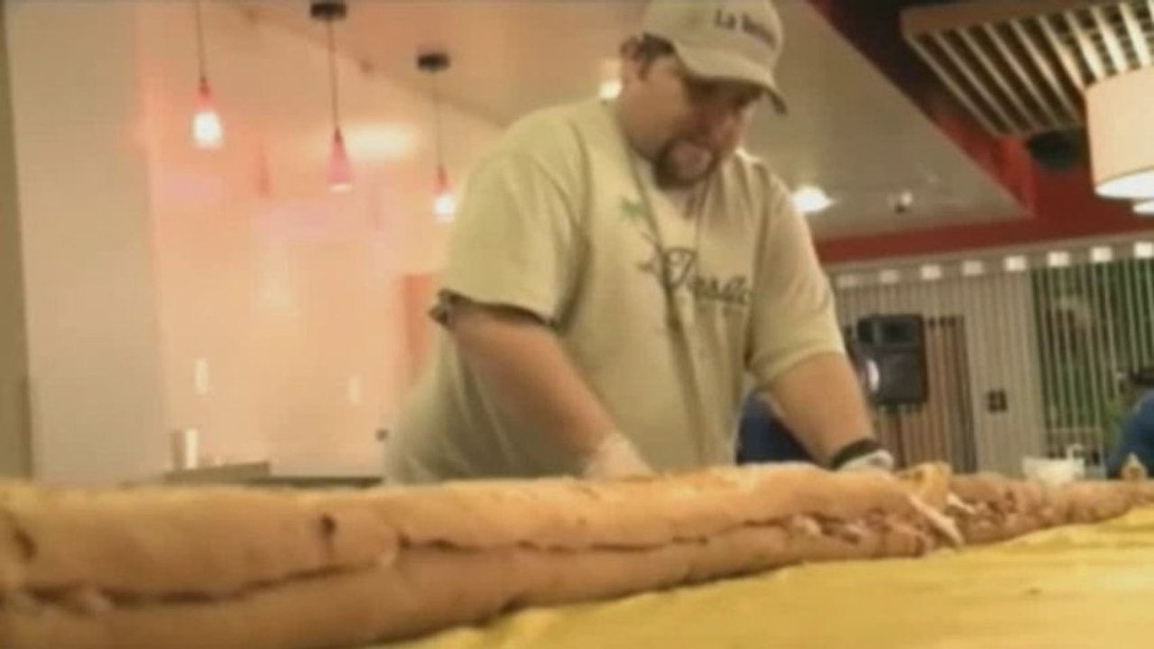 Record Cuban sandwich feeds poor