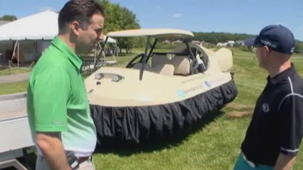 Hovercraft golf cart hits Ohio