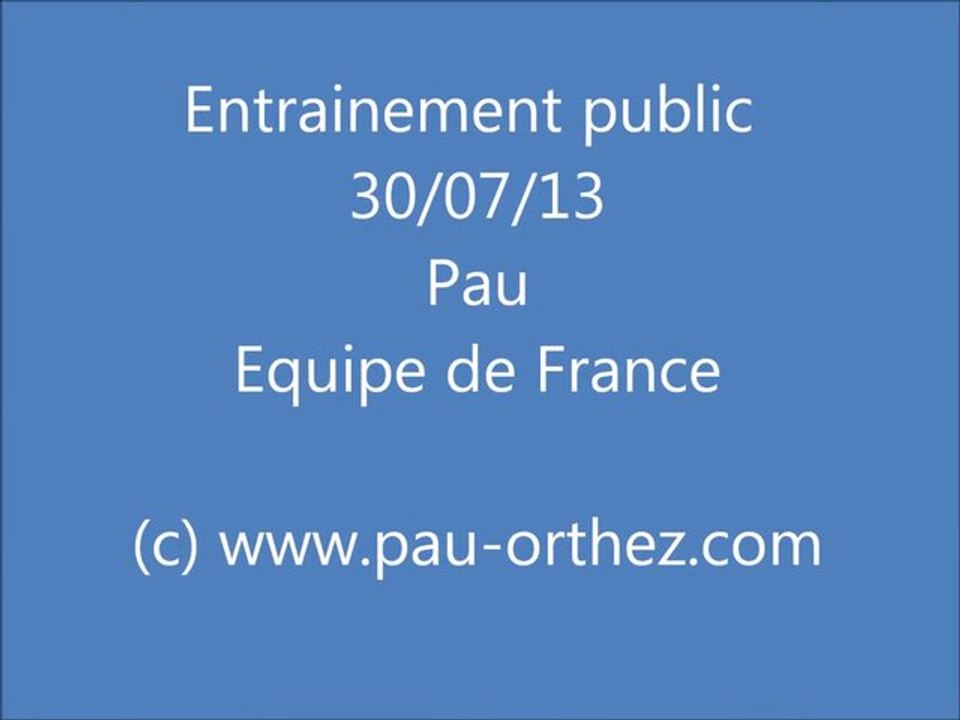entrainement 300713