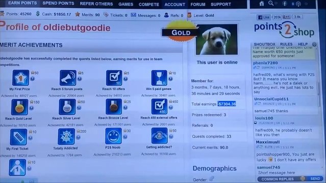 Points2shop Cash and Points Generator Hack JULY 2013