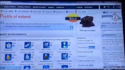 Points2shop POINTS and CA$H HACK  JULY 2013