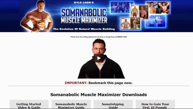 Somanabolic Muscle Maximizer | Kyle Leon Muscle Maximizer