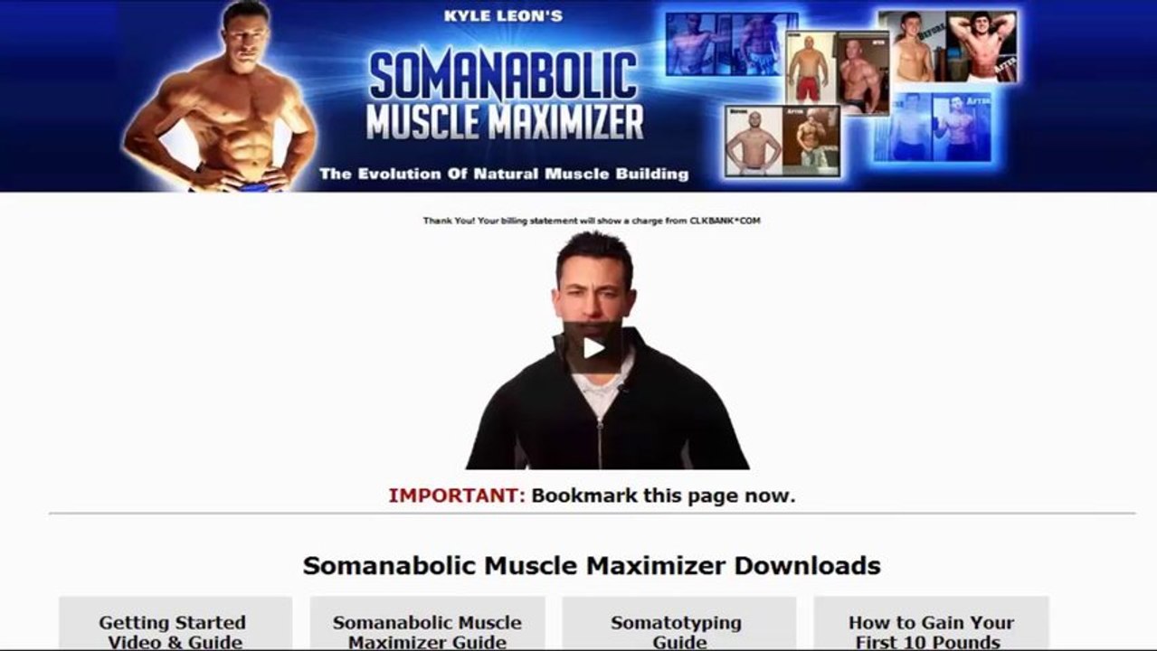 Somanabolic Muscle Maximizer | Kyle Leon Muscle Maximizer
