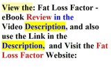 Fat Loss Factor REVIEW