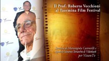 Il Prof. Roberto Vecchioni al Taormina Film Festival