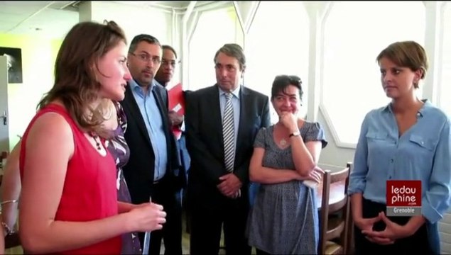 Visite à Grenoble vue par le Dauphiné Libéré