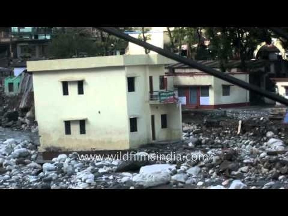 Banks of the Ganga filled with debris and memories of a horror