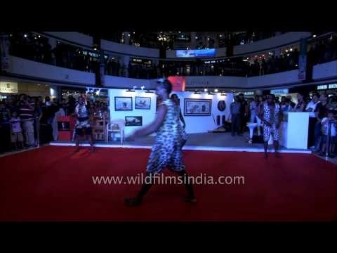 Splendid performance by the African Acrobats at Select Citywalk