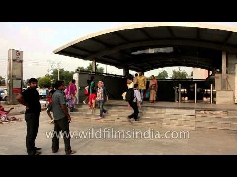 Metro station Chhatarpur to saket 16