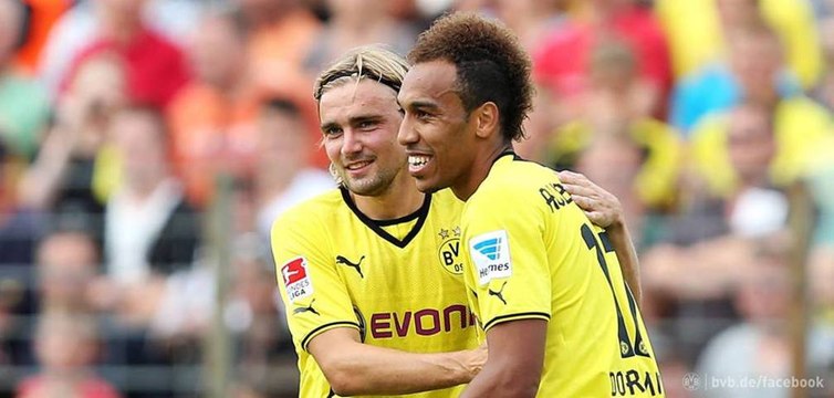 Aubameyang encore buteur avec le Borussia Dortmund !