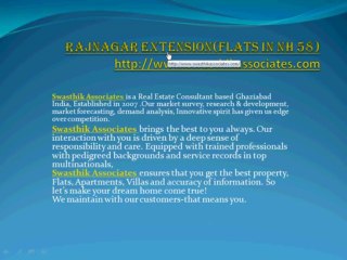 flats in rajnagar extension ghaziabad