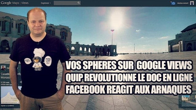 freshnews #487 Google Views. Quip. facebook réagit aux arnaques (31/07/13)