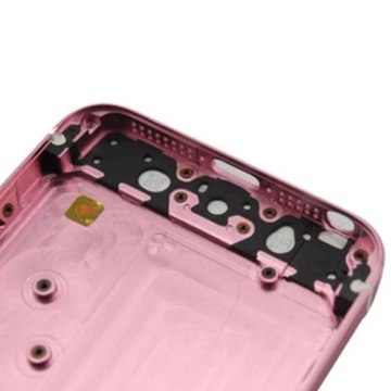 Hytparts.com-OEM Back Housing Battery Door Cover Plate for iPhone 5 Pink