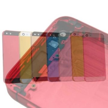 Hytparts.com-Original Back Housing Battery Door Cover Plate For iPhone 5 Red