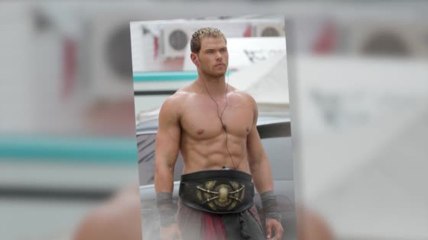 Kellan Lutz est canon sur le plateau d'Hercules