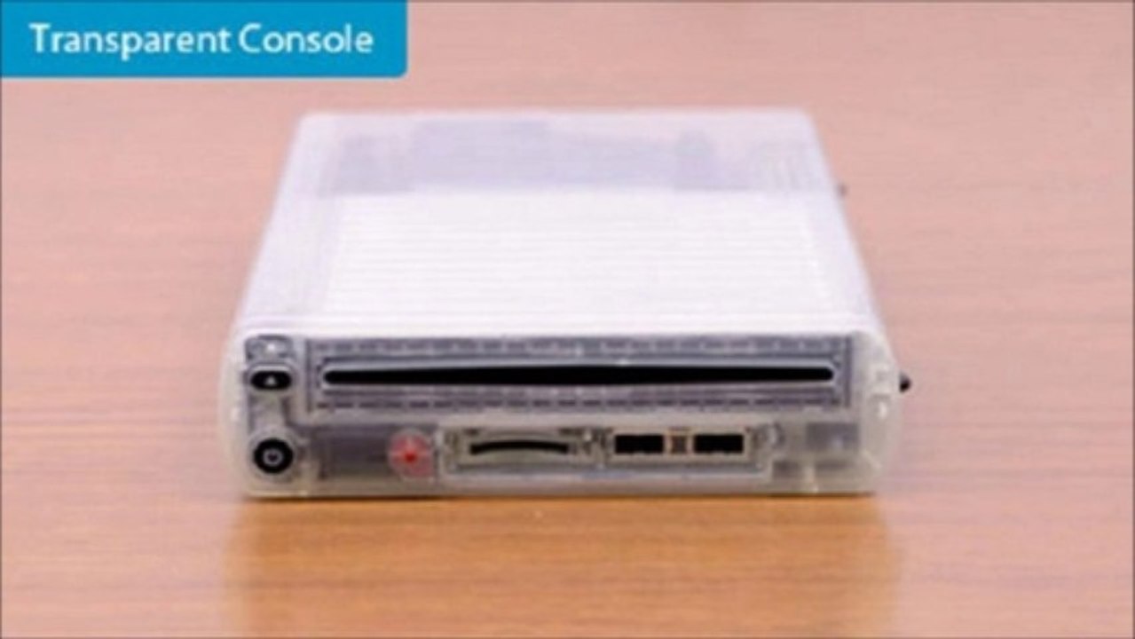 Wii U transparente