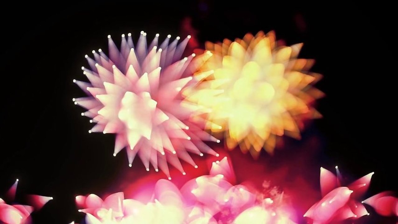 Feu d'Artifice ►Bokehxplosions [HD]