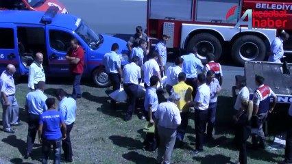 Trabzon yoroz trafik kazası 1 ölü