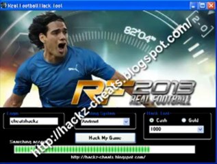 New Real Football 2013 Hack [Gold and Cash] for Android and iOS