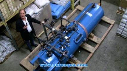 Pure Aqua| Mixed Bed Deionizer Kuwait 2 x 50 GPM