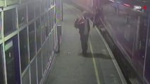 Network Rail release CCTV of drunken station accidents