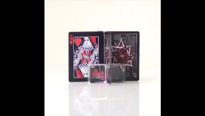 MMD Midnight Edition Blood Spear Deck by Handlordz  LLC - Magic Trick