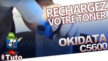 Comment recharger une cartouche toner OKIDATA C5600