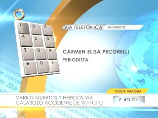Extraoficial: Más de 10 muertos y varios heridos en accidente de tránsito en Calabozo