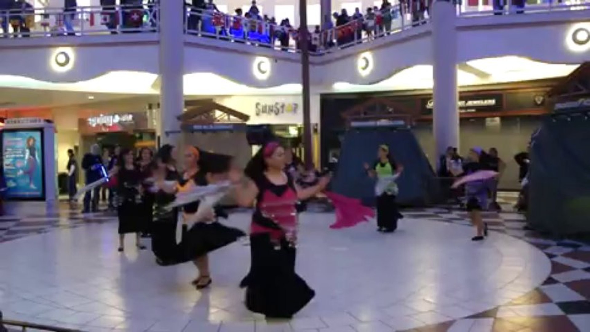 ⁣American girls dancing on indian song(Provo town)