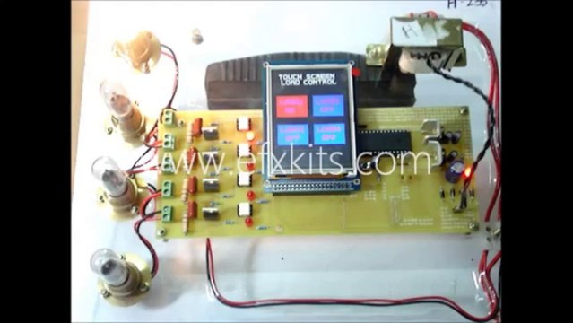 Touch Screen Based Industrial Load Switching