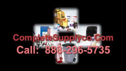 Descargar video: Janitorial Cleaning Supplies & Chemicals | completesupplyco.com