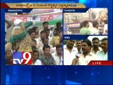 Mass protests against Telangana decision - Part 1