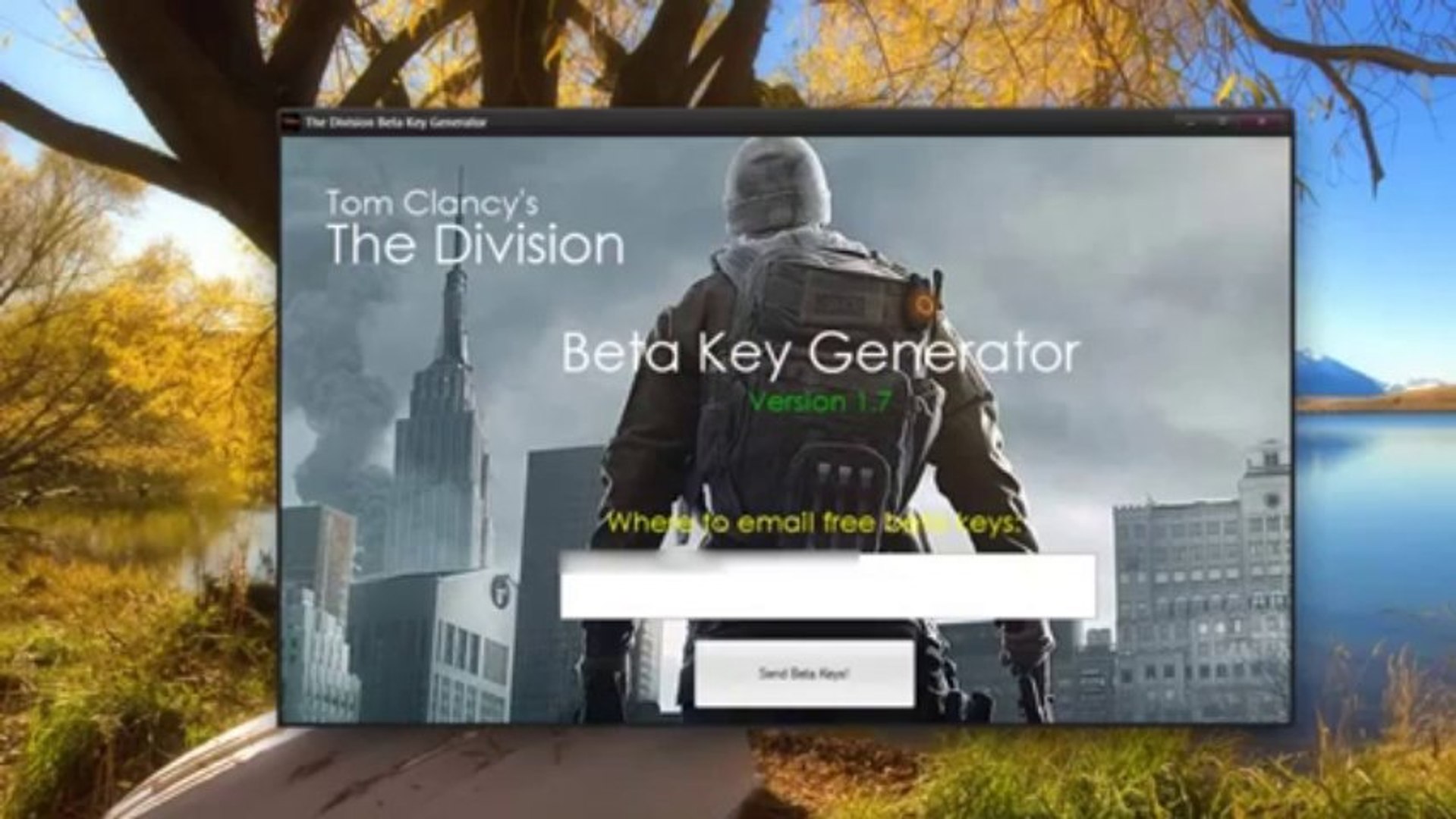 NEW]- Tom Clancy's -The Division- Beta Key Generator [DIRECT DOWNLOAD] -  video Dailymotion