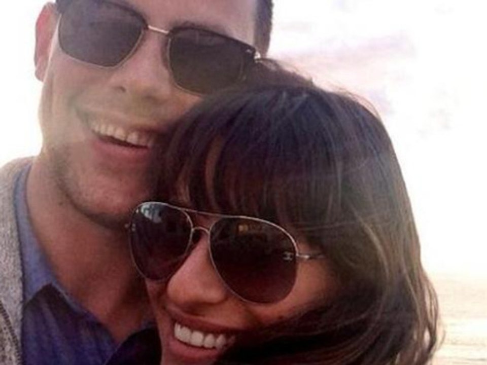 Lea Michele Photographed For First Time After Cory Monteith Death