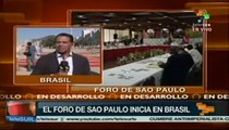 Inicia hoy el Foro de Sao Paulo en Brasil