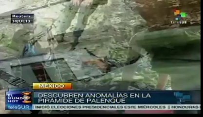 México: hallan nuevas cavidades en la pirámide de Palenque