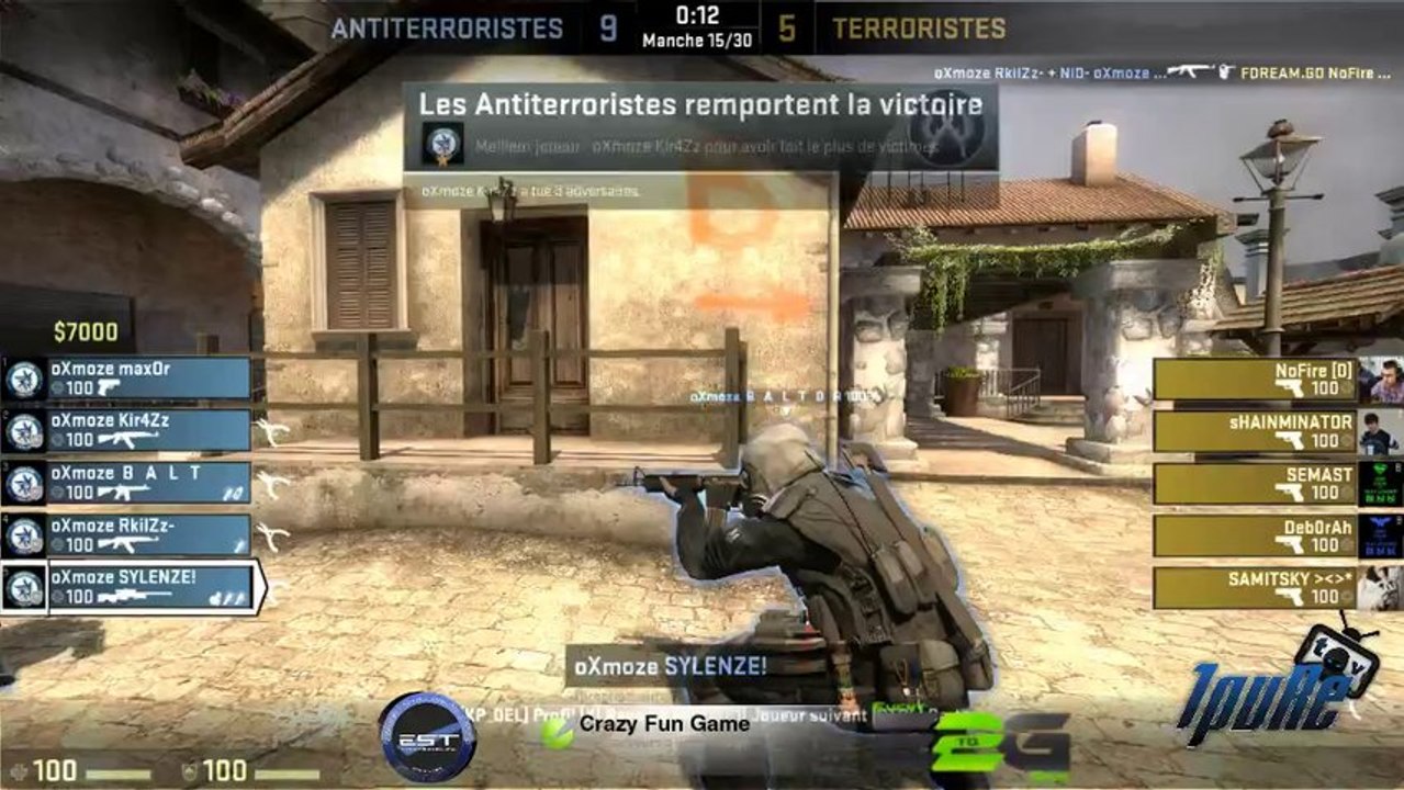 E2G Tournament #1 Quart Finale oXmoze vs FirstDream