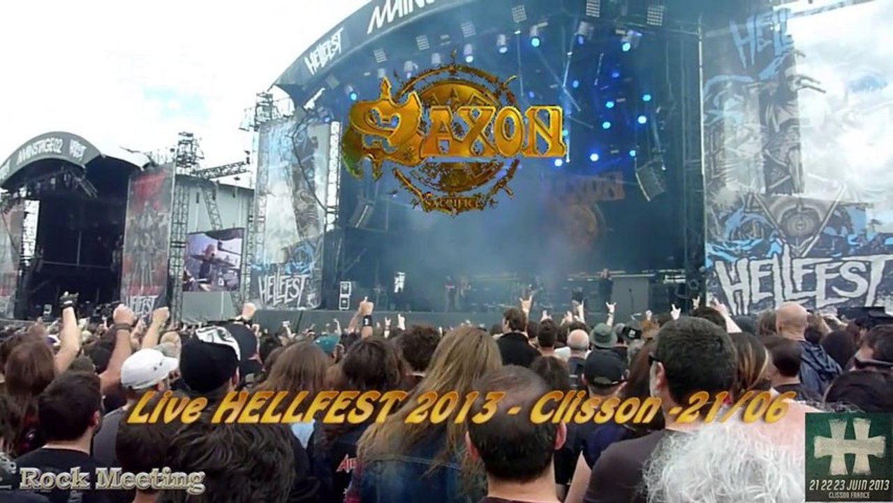 SAXON  HELLFEST 2013 Princess of the Night  Clisson