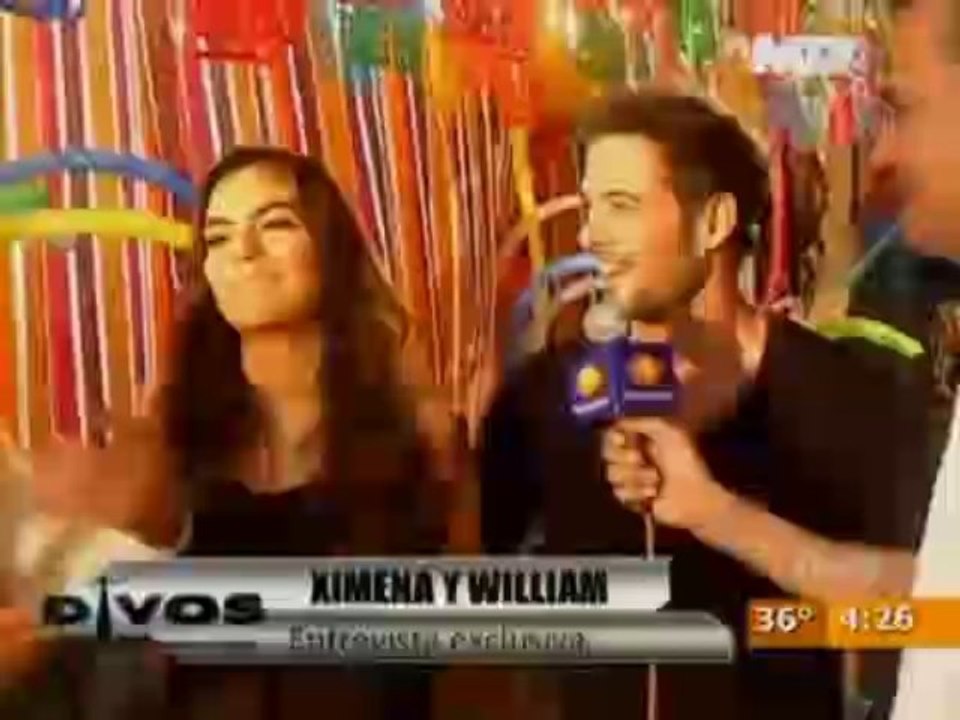Entrevista Completa a William Levy @WillyLevy29 y  @ximenaNR en Divos