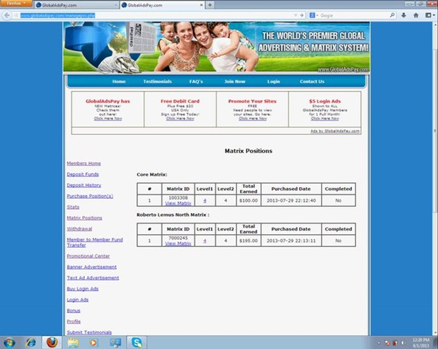 GlobalAdsPay Earn $5,000 to $10,000 in 4 Weeks Or Less