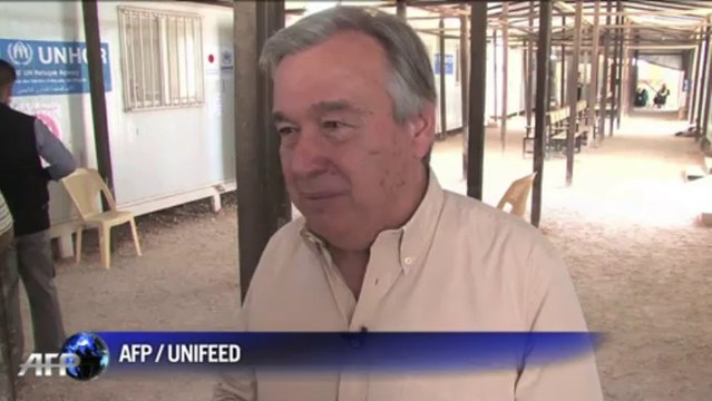 Jordanie: le camp de réfugiés syriens Zaatari un an après