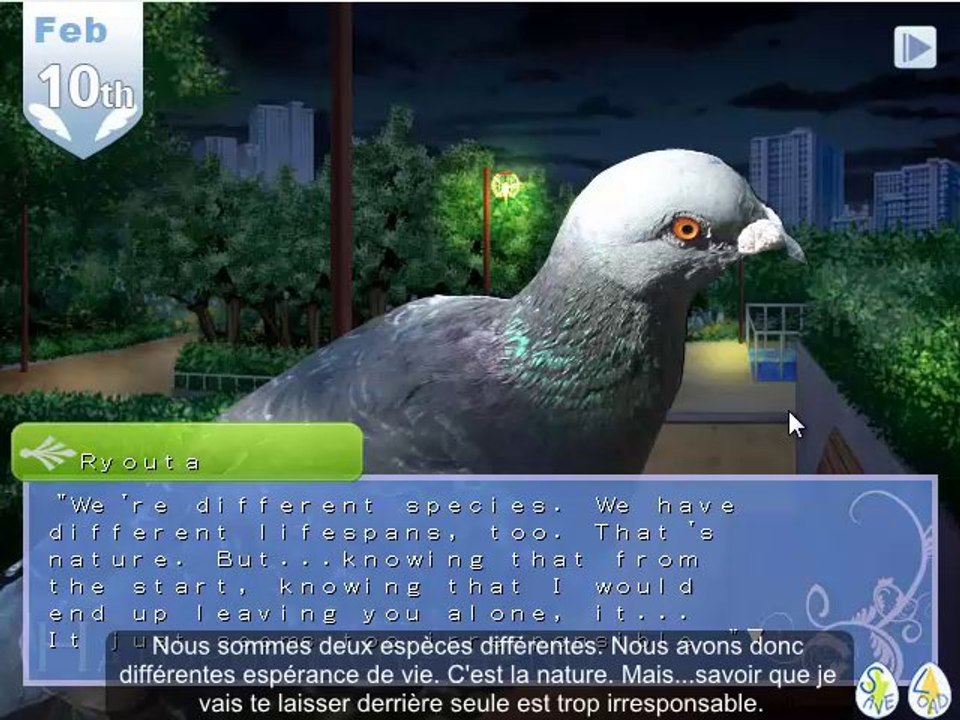 [WTF-PC] Hatoful Boyfriend - Ryouta : FIN 1 : WHILE IT LASTS