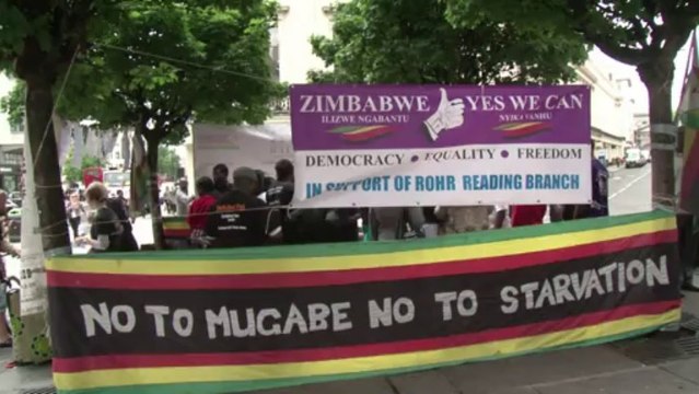 Protestors cry foul as elections take place in Zimbabwe