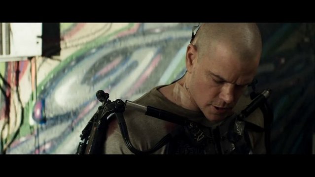 Elysium - He's Awake Clip - Matt Damon