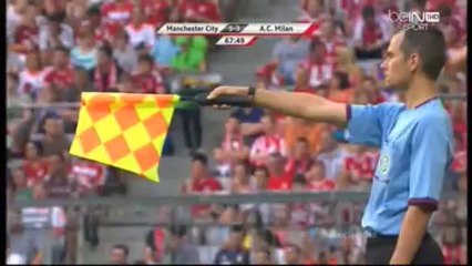 AUDI CUP AC MILAN Manchester CITY ( 2ème mi-temps )