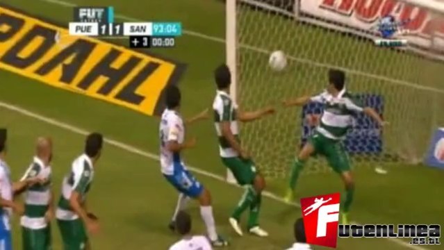 Puebla 1-1 Santos Jornada 3, Liga BBVA Bancomer MX Apertura 2013