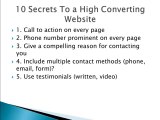 Dental Website Marketing - Top10 Website Conversion Tips Pt1