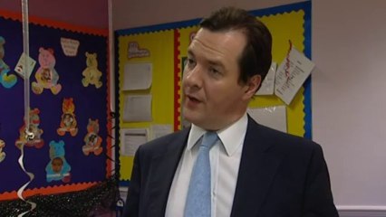 George Osborne on childcare tax breaks