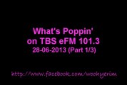 [AUDIO] 28062013 Wonder Girls Lim on What's Poppin' 1/3
